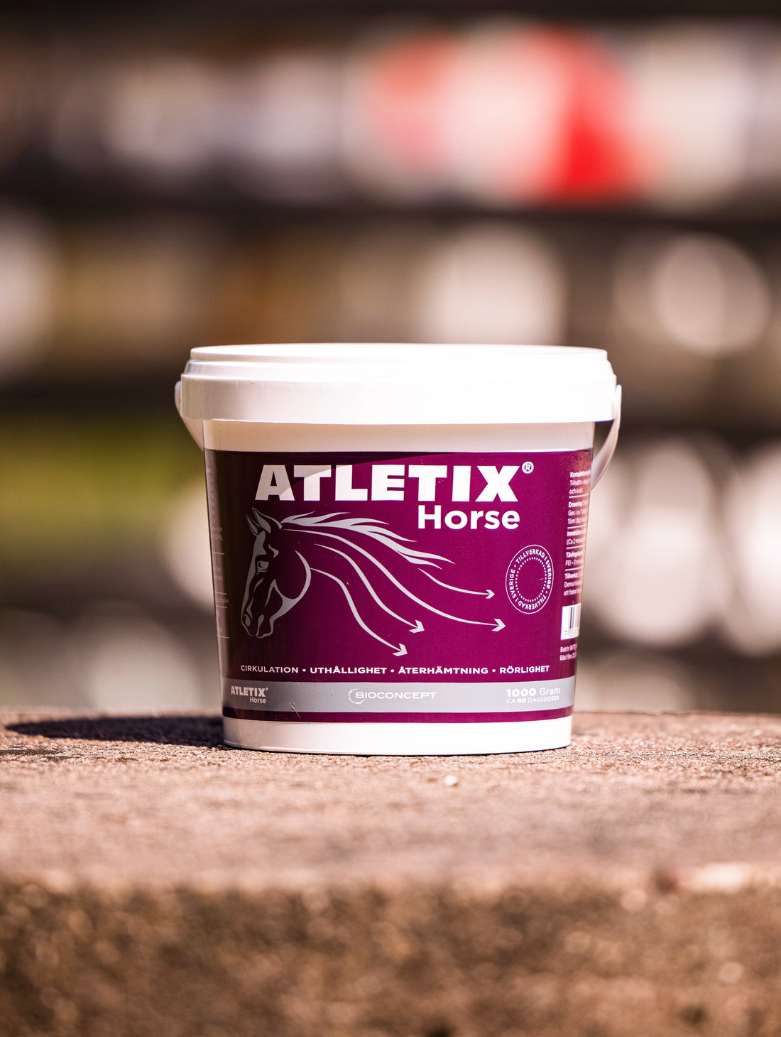 Atletix Horse – naturligt karensfritt hästtillskott med L-Arginin och rödbetsextrakt
